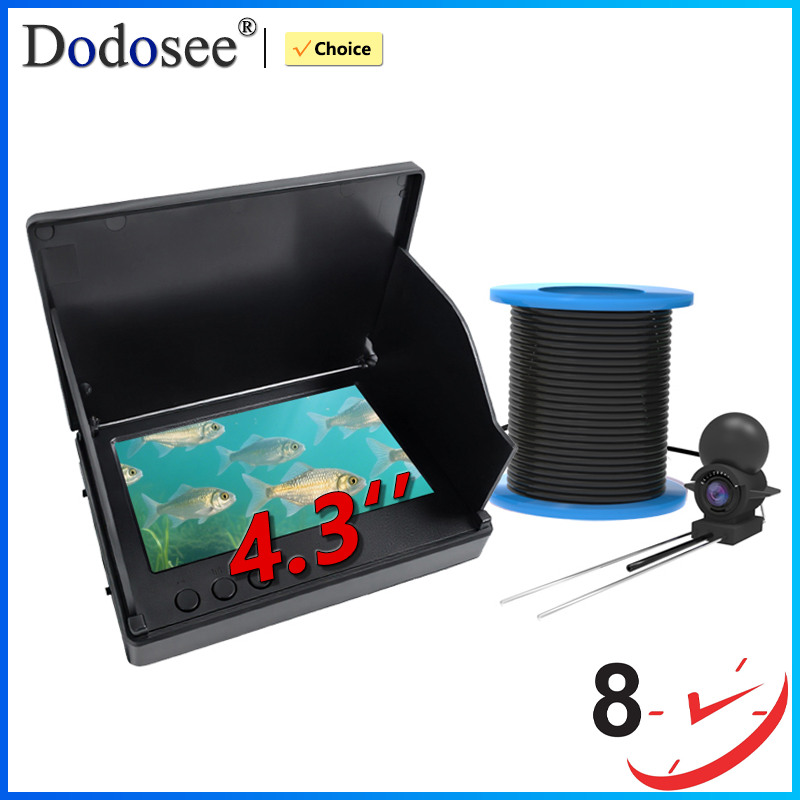Fishing Depth Finder - Dodosee 220 ° Unterwasser Angeln Kamera