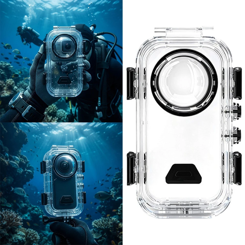 Underwater Camera - 60M Wasserdichtes Tauchgehäuse mit magnetischem Schnellverschluss