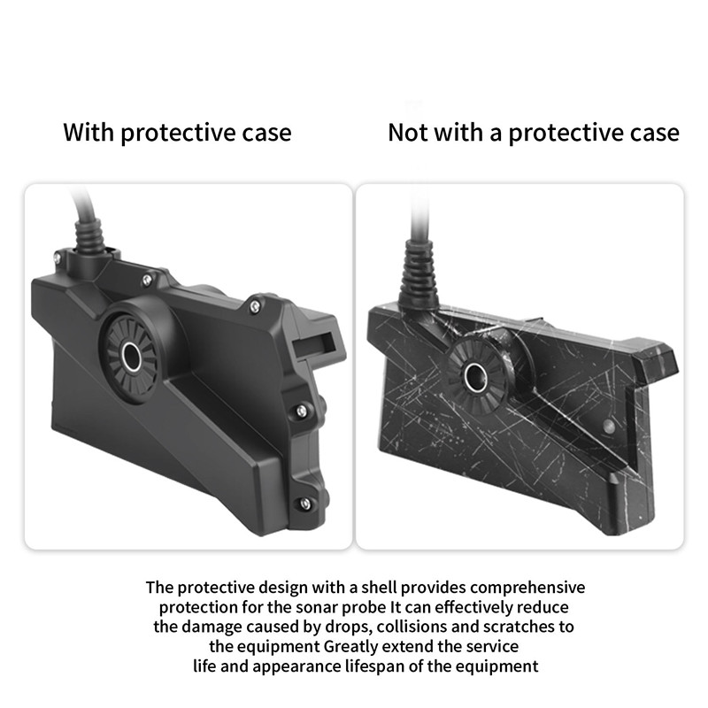 Fish Finder Mount - 2025 Neue Unterwasser-Fischfinder-Halter-Sonden-Schutzhülle für Garmin Livescope