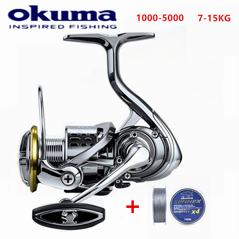 Abu Garcia Reel Max - Okuma Vollmetall Rostfreie Angelrolle mit Glattem