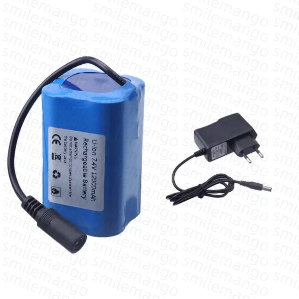 7,4V 12000mAh Akku mit USB-Lad – Fish Finder Charger Bewertung und Preis